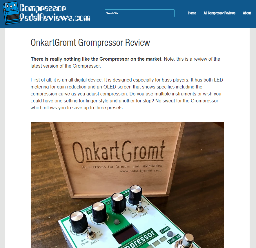 Review on compressorpedalreviews.com